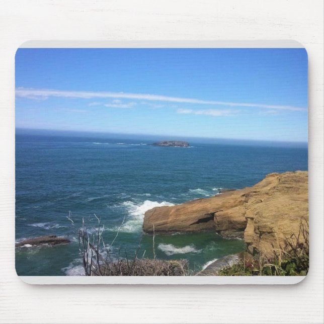 Otter Rock, Oregon Coast Mousepad (Vorne)