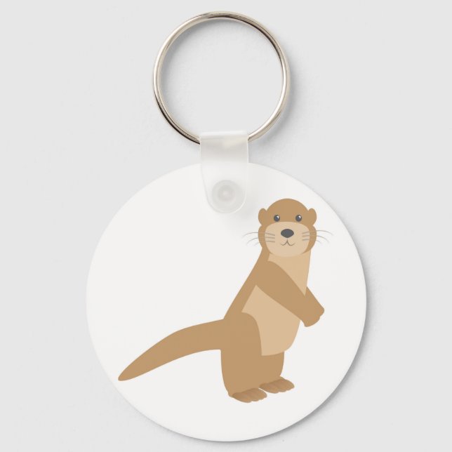Otter Schlüsselanhänger (Vorderseite)