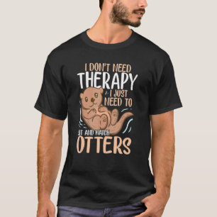 Otter Seeoter Fische Otter T-Shirt