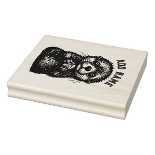 Otter & Shell Gummistempel