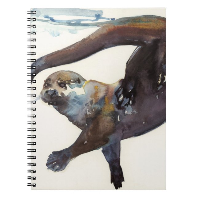 Otter-Studie II - 'Talisker Notizblock (Vorderseite)