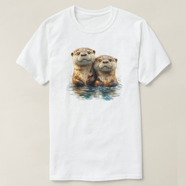 Otter T - Shirt (Design vorne)