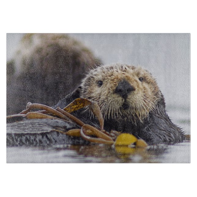 Otter-Überraschungs-Schneidebrett Schneidebrett (Vorderseite)