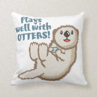 Otter-Umarmungs-Wurfs-Kissen Kissen