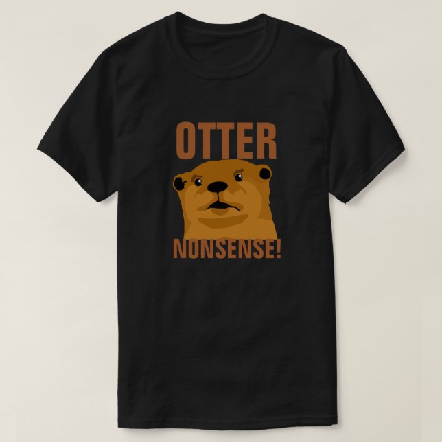 Otter-Unsinn T-Shirt (Design vorne)