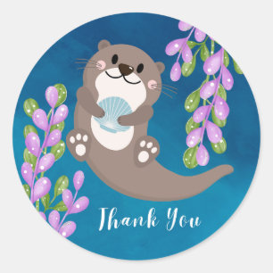 Otter Vielen Dank, Aufkleber