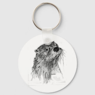 Otter Whiskers Schlüsselanhänger