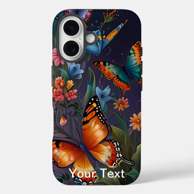 Otterbox Butterfly Nature & wild iPhone 16 Hülle (Rückseite)