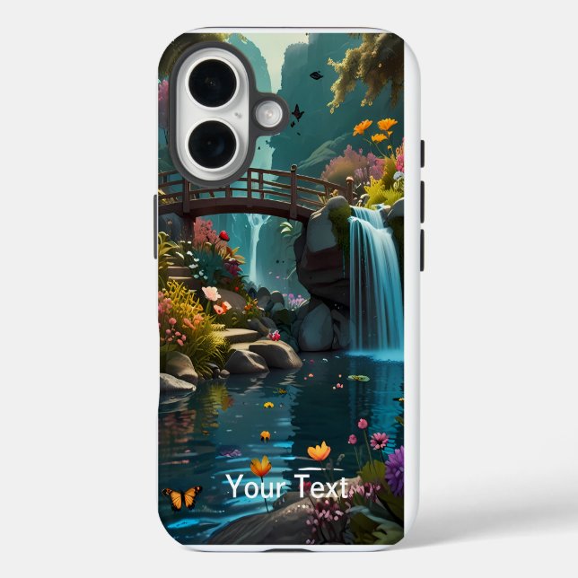 Otterbox Garten & Natur & wild iPhone 16 Hülle (Rückseite)