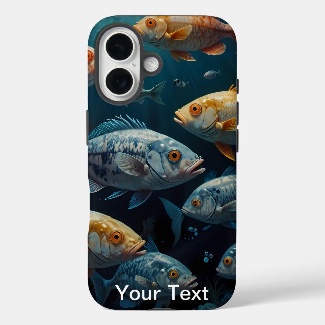 Otterbox Space Blume bläst Natur und Wildnis iPhone 16 Hülle (Rückseite)