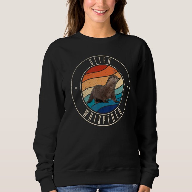 Otterflüsterer Sweatshirt (Vorderseite)