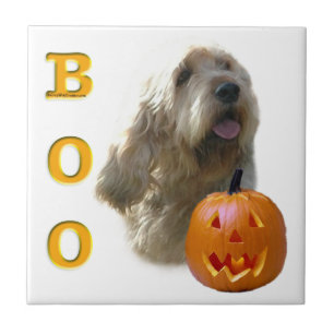 Otterhound Halloween BOO Fliese