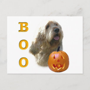 Otterhound Halloween BOO Postkarte