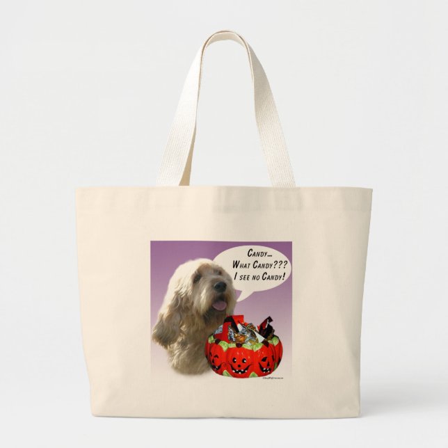 Otterhound Halloween Candy Jumbo Stoffbeutel (Vorne)