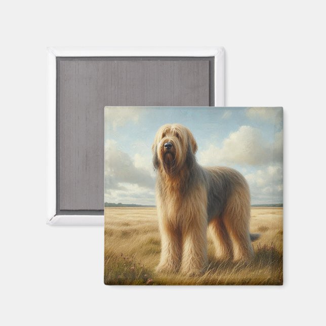 Otterhound Magnet (Vorderseite/Rückseite)