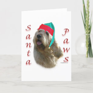 Otterhound-Sankt-Tatzen Feiertagskarte