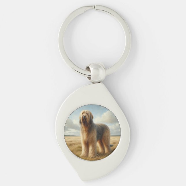 Otterhound Schlüsselanhänger (Vorderseite)