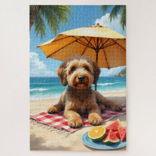 Otterhound Strand Entspannungsszene