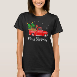 Otterhound Welsh Corgi Red Truck Weihnachtsbaum Do T-Shirt