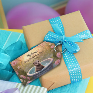 Otterliebstes Babyshower-Magnet  Geschenkanhänger