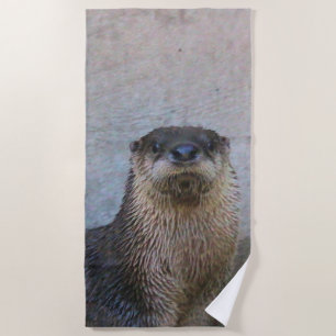 Otterly niedlich strandtuch
