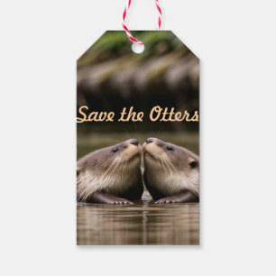 Otters gerettet geschenkanhänger