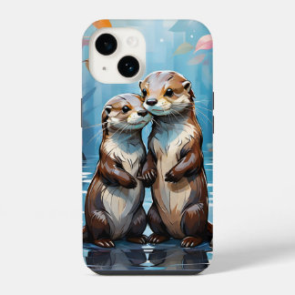 Otters iPhone 14 Hülle