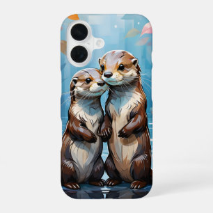 Otters iPhone 16 Hülle