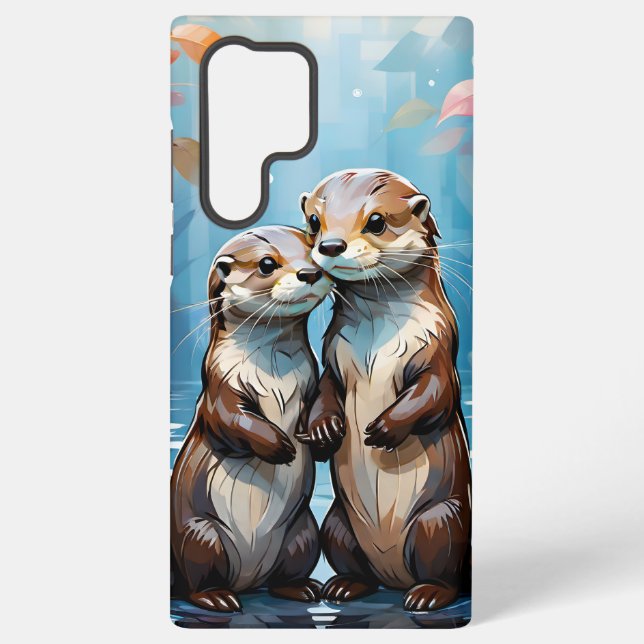 Otters Samsung Galaxy Hülle (Rückseite)