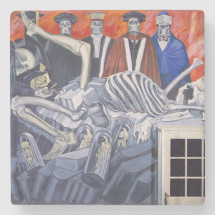 Otto Dix, Götter des modernen World Poster Stone C Steinuntersetzer