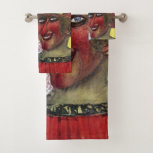 Otto Dix, Prostituierte Badhandtuch Set