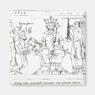 Otto I Einreichung bei Berenger II Magnet