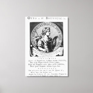 Otto IV von Brunswick Leinwanddruck
