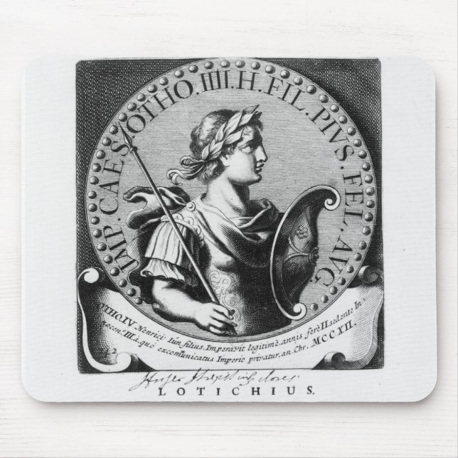 Otto IV von Brunswick Mousepad (Vorne)