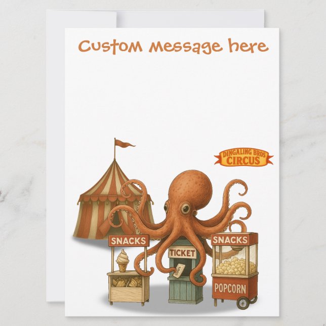 Otto’s circus snack shack (Vorderseite)