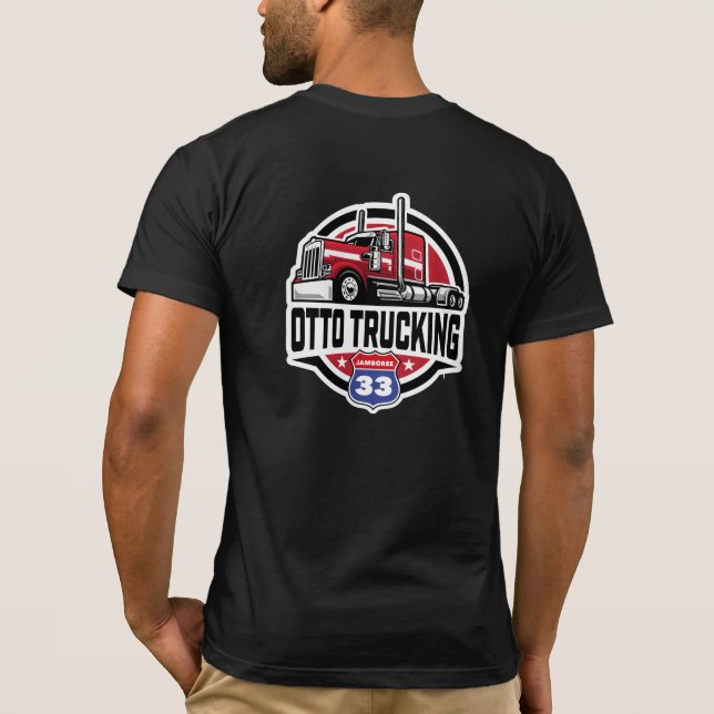 Otto Trucking #1 T-Shirt (Rückseite)