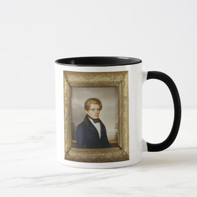 Otto von Bismarck als Student, 1833 Tasse (Rechts)