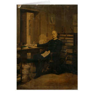 Otto von Bismarck in seiner Studie
