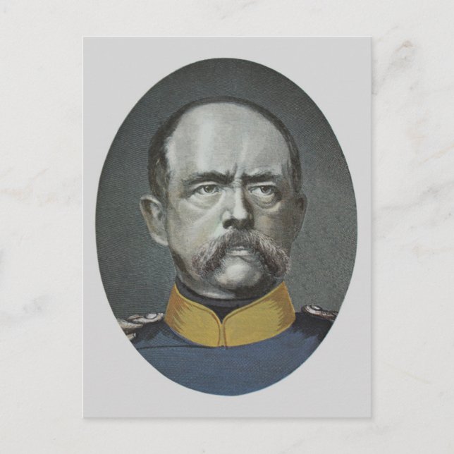 Otto von Bismarck Postkarte (Vorderseite)