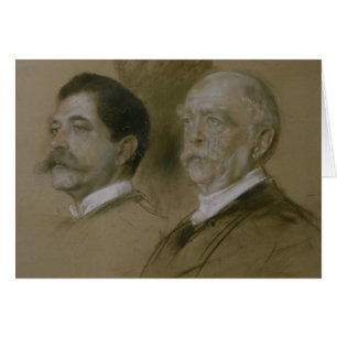 Otto von Bismarck und sein Sohn Herbert