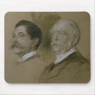 Otto von Bismarck und sein Sohn Herbert Mousepad