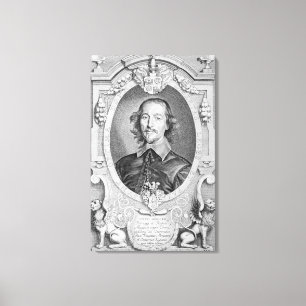 Otto von Guericke (1602-86) von 'Porträt-DES Ho Leinwanddruck