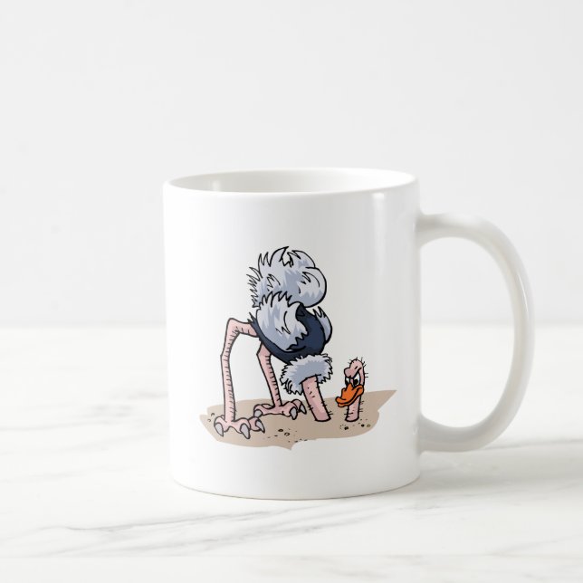 Otto von Ostrich Kaffeetasse (Rechts)