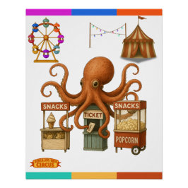 Ottos Zirkussnackstand Poster