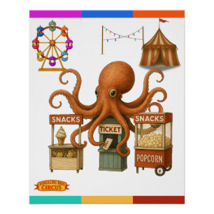 Ottos Zirkussnackstand Poster