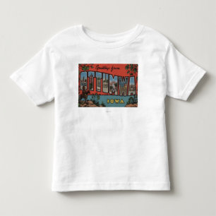 Ottumwa, IowaLarge Buchstabe ScenesOttumwa, IA Kleinkind T-shirt