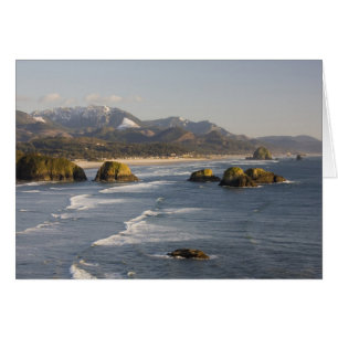 OU, côte de l'Oregon, parc d'État d'Ecola, vue de