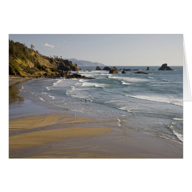 OU, Côte de l'Oregon, Parc d'état Ecola, Indien (Devant horizontal)