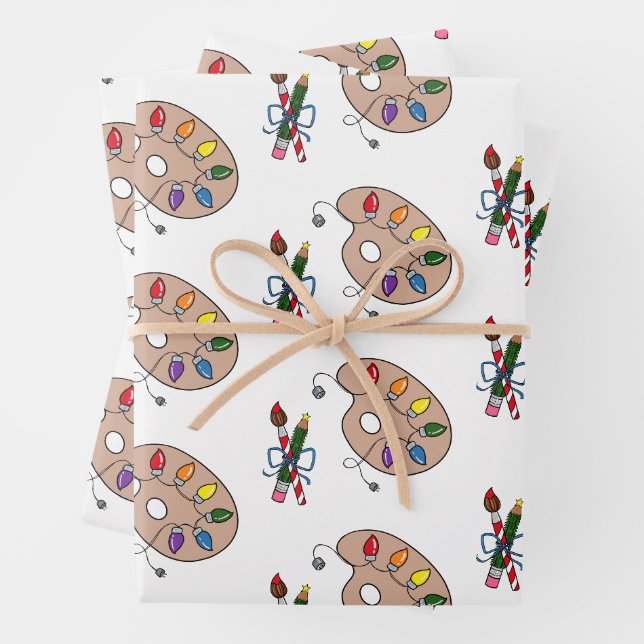 Où es-tu, Papier d'enveloppement de Noël (En situation)