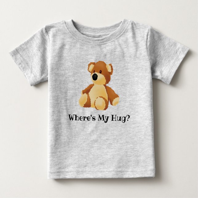 Où est mon T-shirt Teddy Hug (Devant)